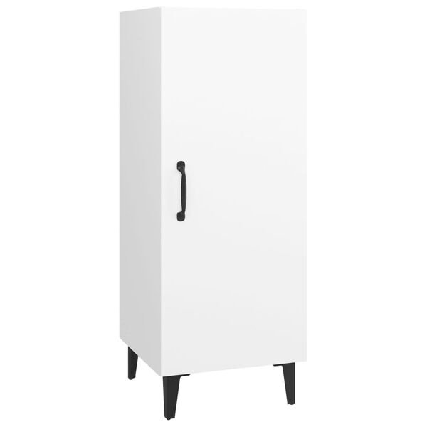 vidaXL fehér szerelt fa tálalóasztal 34,5 x 34 x 90 cm