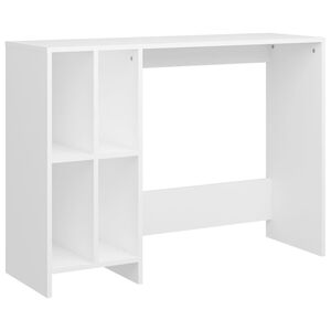 vidaXL feh&eacute;r szerelt fa laptopasztal 102,5 x 35 x 75 cm