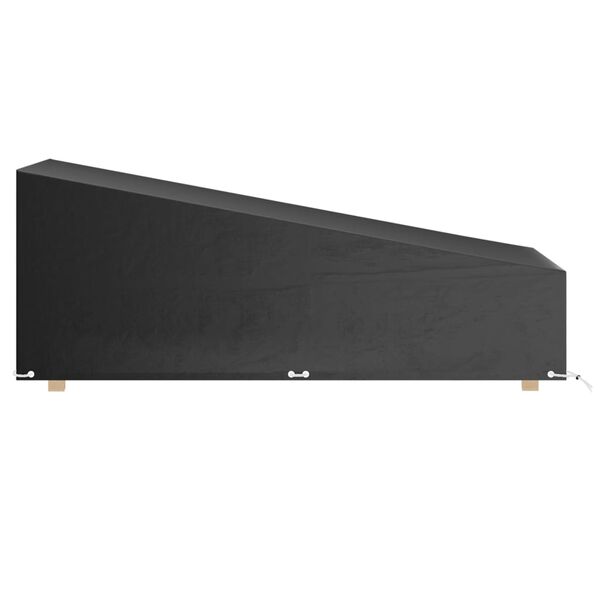 vidaXL 2 db polietilén napozóágy huzat 12 fűzőlyukkal 205x75x40/70 cm