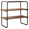 vidaXL Konzolasztal Antik Fa 60 x 41 x 75 cm Szerelt Fa