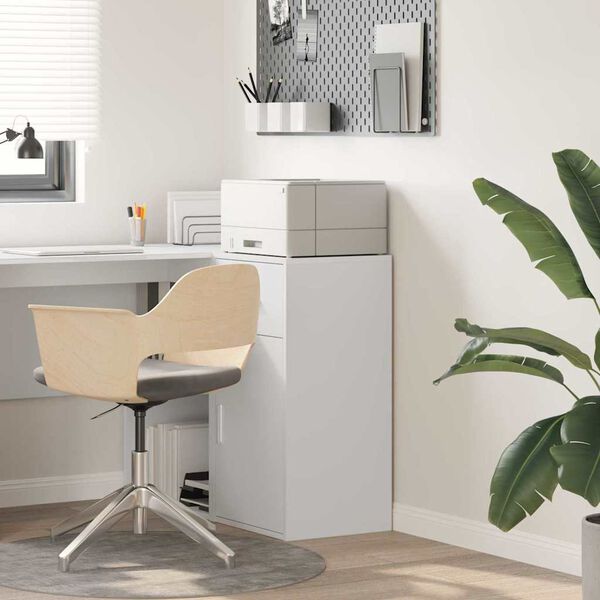 vidaXL Sz&eacute;f fi&oacute;kkal Feh&eacute;r 38 x 34 x 75 cm