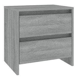 vidaXL sz&uuml;rke-sonoma sz&iacute;nű forg&aacute;cslap &eacute;jjeliszekr&eacute;ny 45x34,5x44,5 cm