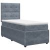 vidaXL Boxspring &aacute;gy matraccal S&ouml;t&eacute;tsz&uuml;rke 80 x 200 cm B&aacute;rsony