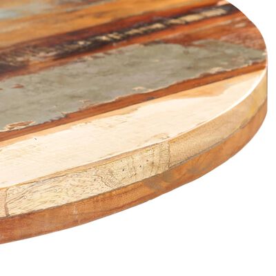 vidaXL kerek tömör újrahasznosított fa bisztróasztal Ø70 x 75 cm