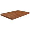 vidaXL s&ouml;t&eacute;tbarna kezelt t&ouml;m&ouml;r fa f&uuml;rdőszobai pult 60 x 40 x 2,5 cm