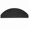 vidaXL 30 db fekete &ouml;ntapad&oacute; l&eacute;pcsőszőnyeg 65 x 22,5 x 3,5 cm