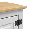 vidaXL F&uuml;ggő szekr&eacute;ny Corona Feh&eacute;r 70 x 33 x 71,5 cm T&ouml;m&ouml;r fenyőfa