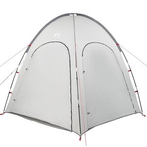 vidaXL Medence s&aacute;tor Sz&uuml;rke 366 x 305 x 231 cm Poli&eacute;szter &eacute;s &uuml;vegsz&aacute;l