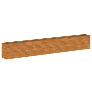 vidaXL Corten ac&eacute;l kerti magas&aacute;gy&aacute;s 482 x 50 x 69 cm