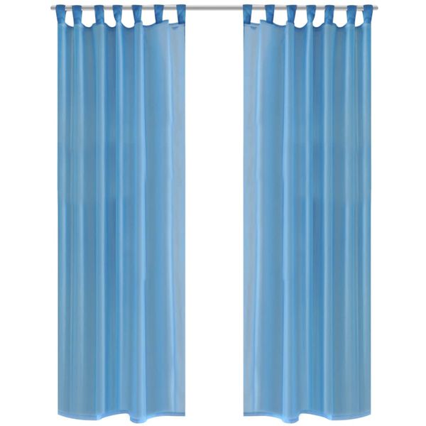 T&uuml;rkiz &Aacute;tl&aacute;tsz&oacute; F&uuml;gg&ouml;ny 140 x 175 cm 2 db