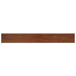 vidaXL Ablakp&aacute;rk&aacute;ny Barna fa 80 x 15 x 4,5 cm PVC
