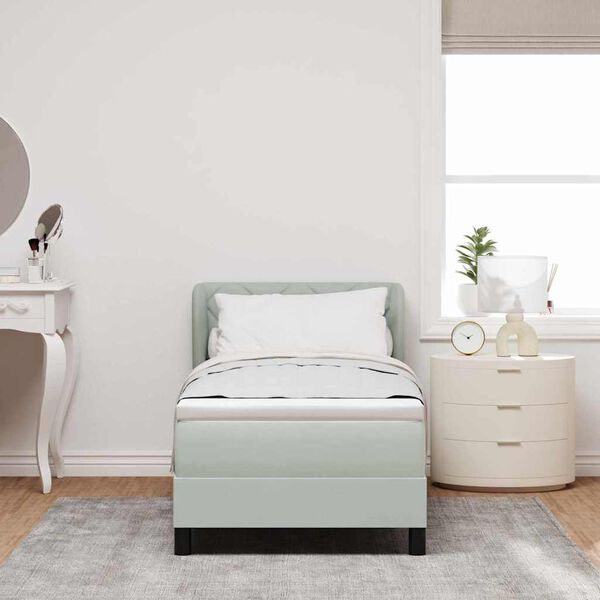 vidaXL Boxrug&oacute;s &aacute;gy matracmal Vil&aacute;gossz&uuml;rke 80 x 200 cm B&aacute;rsony