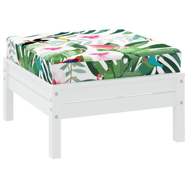 vidaXL többszínű szövet raklappadló-párna 60 x 60 x 8 cm