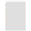 vidaXL 2 db feh&eacute;r falra szerelhető TV-szekr&eacute;ny LED-del 41 x 31 x 45 cm