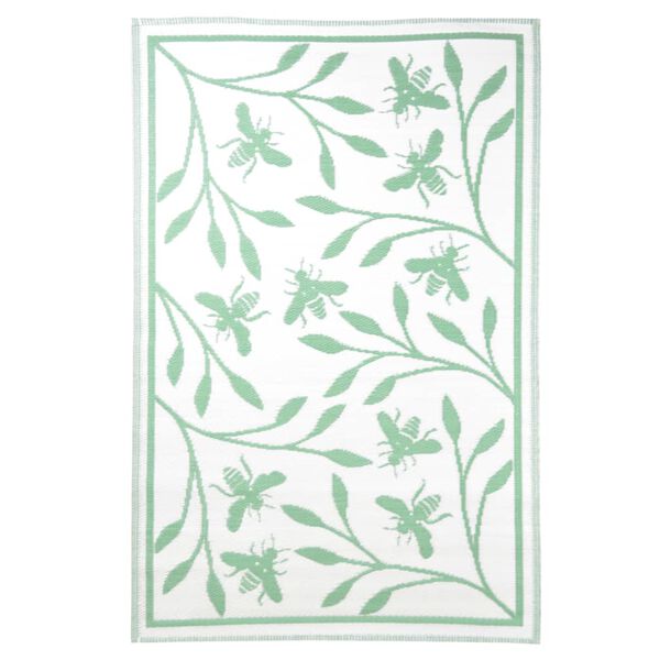 Esschert Design méh mintás kültéri szőnyeg 182 x 122 cm