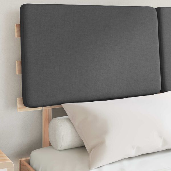 vidaXL &Aacute;gykeret K&aacute;rpitozott Fejt&aacute;ml&aacute;val S&ouml;t&eacute;tsz&uuml;rke 160 x 200 cm