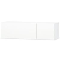 vidaXL fehér magasfényű faforgácslap TV szekrény 120 x 40 x 34 cm