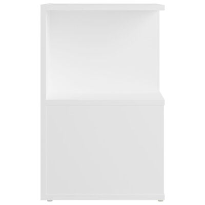 vidaXL fehér forgácslap éjjeliszekrény 35 x 35 x 55 cm