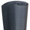 vidaXL antracitsz&uuml;rke polyrattan erk&eacute;lyparav&aacute;n 500x80 cm