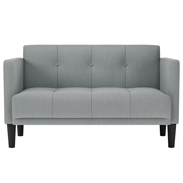 vidaXL vil&aacute;gossz&uuml;rke sz&ouml;vet loveseat kanap&eacute; 111 cm