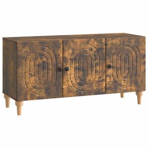 vidaXL TV szekr&eacute;ny F&uuml;st&ouml;s T&ouml;lgy 99 x 34,5 x 50 cm Szerelt Fa