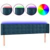 vidaXL s&ouml;t&eacute;tk&eacute;k b&aacute;rsony LED-es fejt&aacute;mla 203 x 16 x 78/88 cm