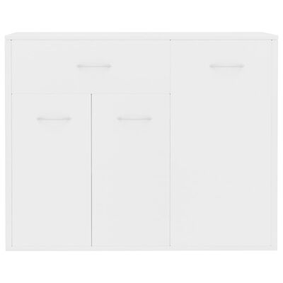 vidaXL fehér forgácslap tálalószekrény 88 x 30 x 70 cm