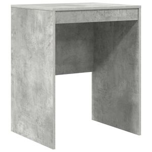 vidaXL Asztal Beton Sz&uuml;rke 60 x 50 x 76 cm