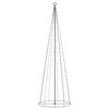 vidaXL k&uacute;p alak&uacute; kar&aacute;csonyfa 330 meleg feh&eacute;r LED-del 100 x 300 cm
