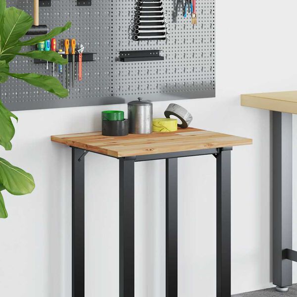 vidaXL olajbevonat&uacute; t&ouml;m&ouml;r ak&aacute;cfa &iacute;r&oacute;asztallap 100 x 50 x 2 cm