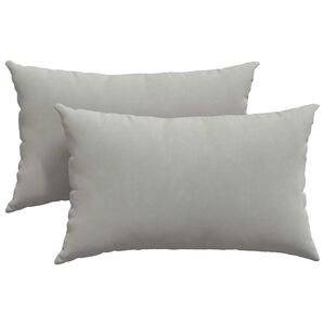 vidaXL Kanap&eacute; p&aacute;rn&aacute;k 2 pcs Vil&aacute;gossz&uuml;rke 50 x 30 cm sz&ouml;vet