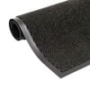 vidaXL fekete n&eacute;gysz&ouml;gletes szennyfog&oacute; szőnyeg 120 x 180 cm