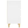 vidaXL fehér forgácslap tálalószekrény 60 x 35 x 69 cm