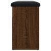 vidaXL barna t&ouml;lgy sz&iacute;nű szerelt fa cipőt&aacute;rol&oacute; pad 62 x 32 x 50 cm