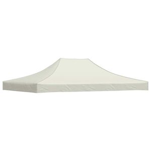 vidaXL kr&eacute;msz&iacute;nű tető partis&aacute;torhoz 4 x 3 m 270 g/m&sup2;