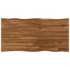 vidaXL T&eacute;glalap Asztallap 90 x 50 x 3,5 cm N&eacute;gysz&ouml;gletes T&ouml;m&ouml;r Ak&aacute;cfa