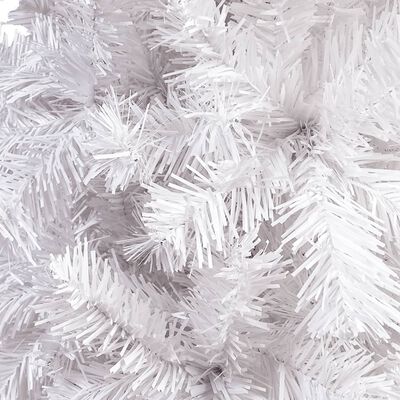 vidaXL fehér vékony karácsonyfa 180 cm