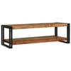 vidaXL Doh&aacute;nyz&oacute;asztal Barna 120 x 50 x 38 cm T&ouml;m&ouml;r Ak&aacute;cfa