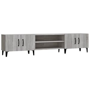 vidaXL sz&uuml;rke sonoma sz&iacute;nű szerelt fa TV-szekr&eacute;ny 180 x 31,5 x 40 cm