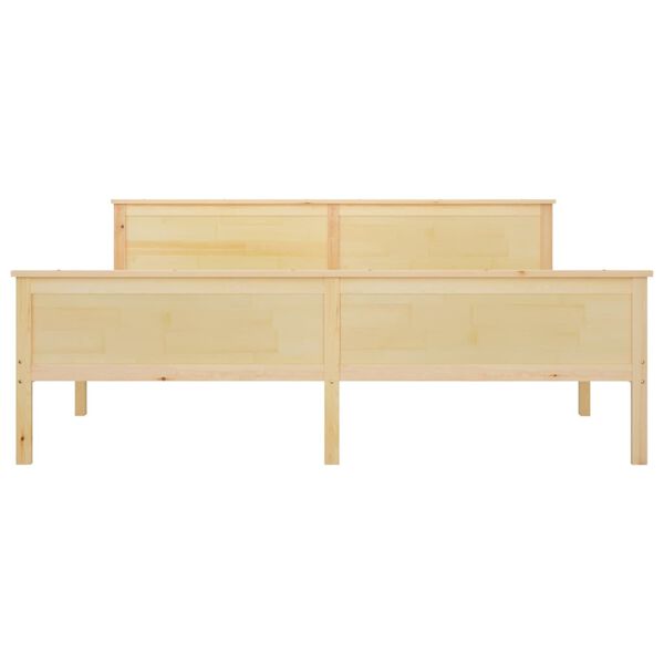 vidaXL tömör fenyőfa ágykeret 180 x 200 cm