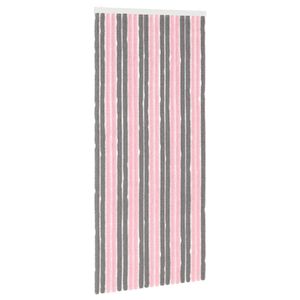 vidaXL Rovar F&uuml;gg&ouml;ny Chenille Ez&uuml;stsz&uuml;rke &eacute;s R&oacute;zsasz&iacute;n 90 x 200 cm