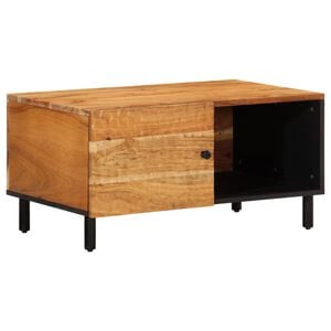 vidaXL t&ouml;m&ouml;r ak&aacute;cfa doh&aacute;nyz&oacute;asztal 80 x 50 x 40 cm