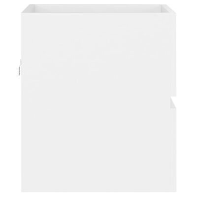 vidaXL fehér forgácslap mosdószekrény 41 x 38,5 x 45 cm
