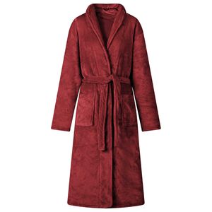 vidaXL Kapucnis N&eacute;lk&uuml;li K&aacute;dlepedő Bordeaux piros s Flanell