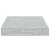 vidaXL 4 db betonsz&uuml;rke MDF lebegő fali polc 23 x 23,5 x 3,8 cm