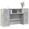 vidaXL recepciós pult betonszürke 180x50x103,5 cm szerelt fa