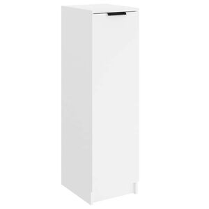 vidaXL feh&eacute;r szerelt fa cipősszekr&eacute;ny 30 x 35 x 100 cm