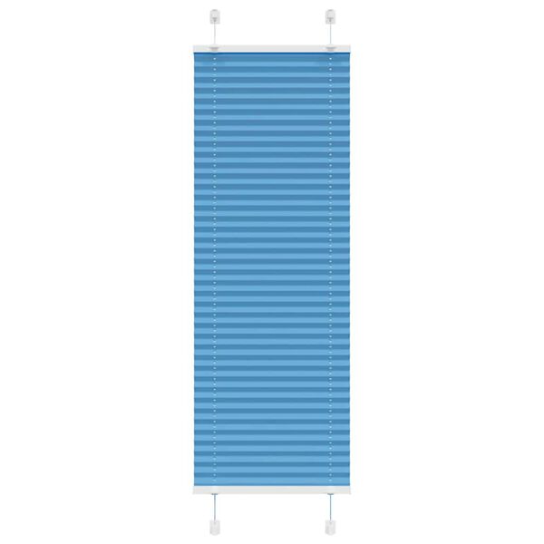 vidaXL plisz&iacute;rozott redőny k&eacute;k 50x150 cm sz&ouml;vetsz&eacute;less&eacute;g 49,4 cm