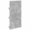 vidaXL Magazin &aacute;llv&aacute;ny polcokkal Beton Sz&uuml;rke 51 x 11 x 102 cm Faanyag