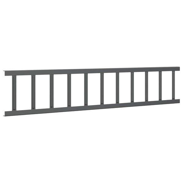 vidaXL Tető havaz&aacute;sv&eacute;dő Antracit 600 x 2,5 x 20 cm Ac&eacute;l